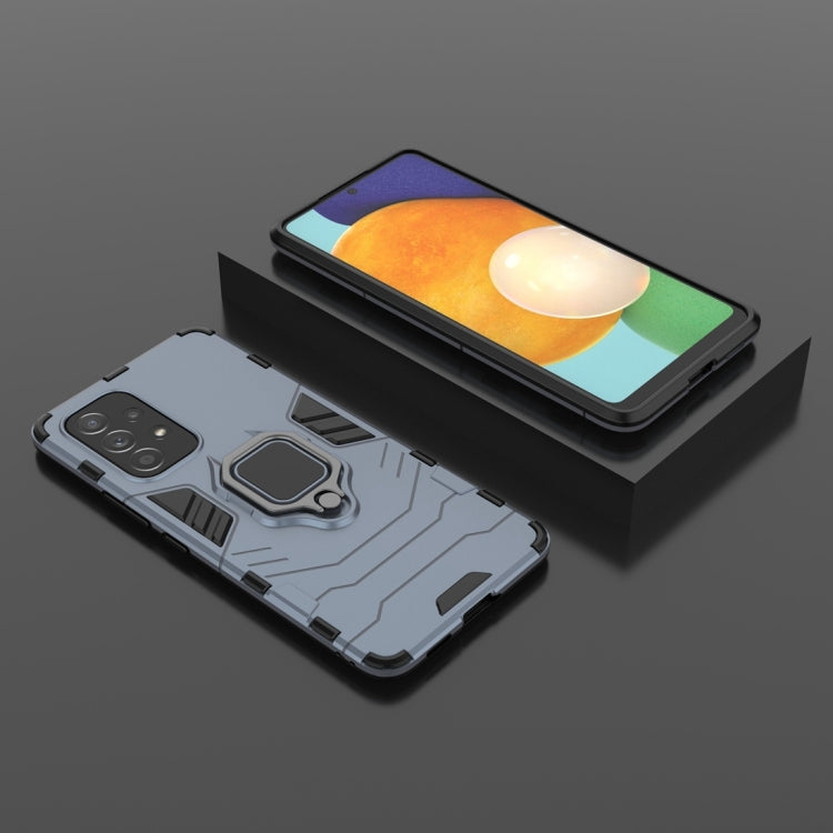 For Samsung Galaxy A53 5G PC + TPU Phone Case with Magnetic Ring Holder