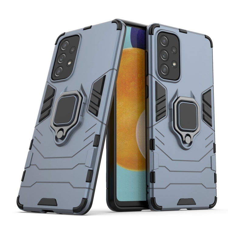 For Samsung Galaxy A73 5G PC + TPU Phone Case with Magnetic Ring Holder