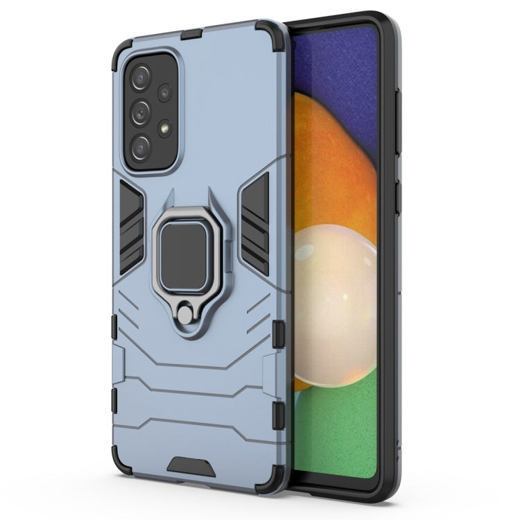 For Samsung Galaxy A73 5G PC + TPU Phone Case with Magnetic Ring Holder