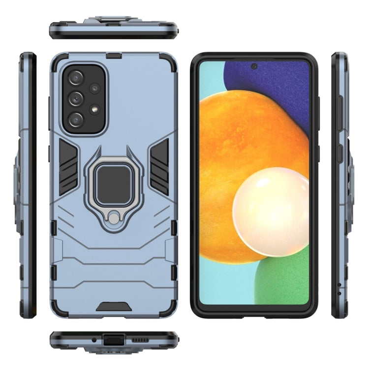 For Samsung Galaxy A73 5G PC + TPU Phone Case with Magnetic Ring Holder