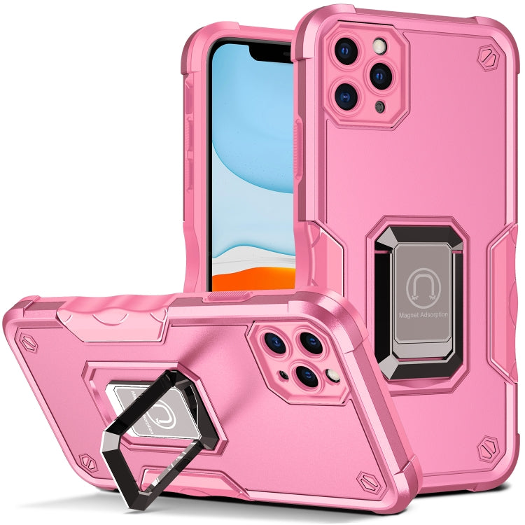For iPhone 12 Pro Max Ring Holder Non-slip Armor Phone Case
