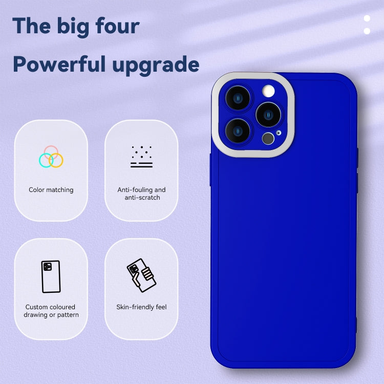 For iPhone 13 Pro Color-contrast PC + TPU Case