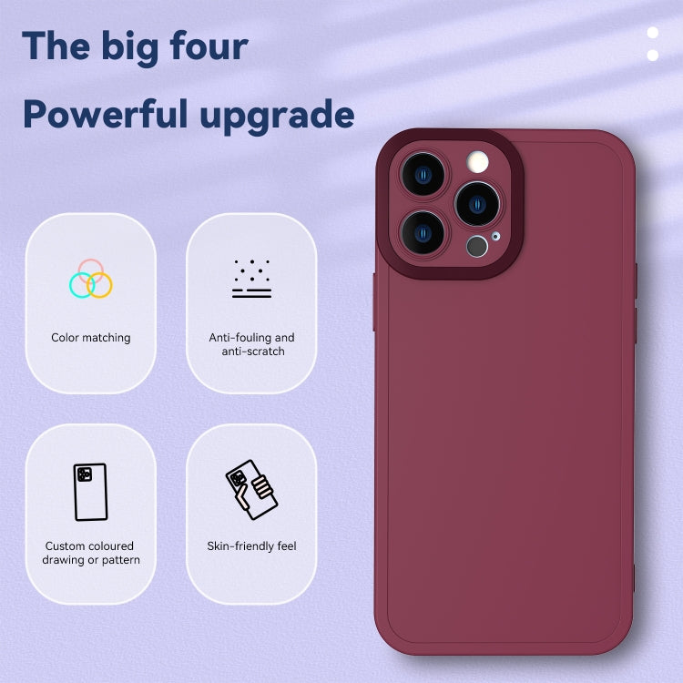 For iPhone 13 Pro Color-contrast PC + TPU Case