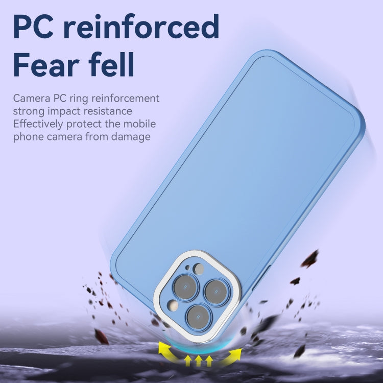 For iPhone 13 Pro Max Color-contrast PC + TPU Case