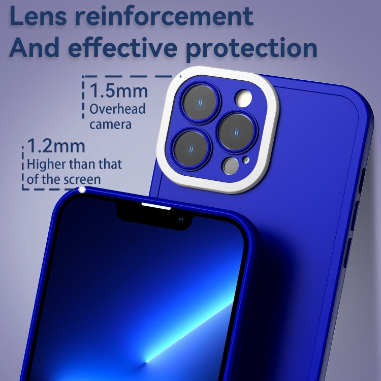 For iPhone 12 Pro Color-contrast PC + TPU Case