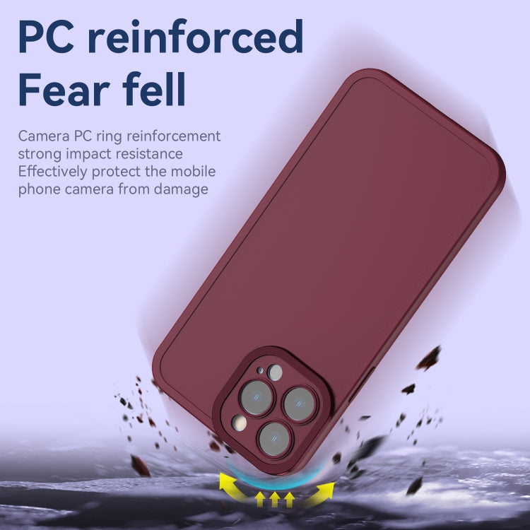 For iPhone 12 Pro Max Color-contrast PC + TPU Case