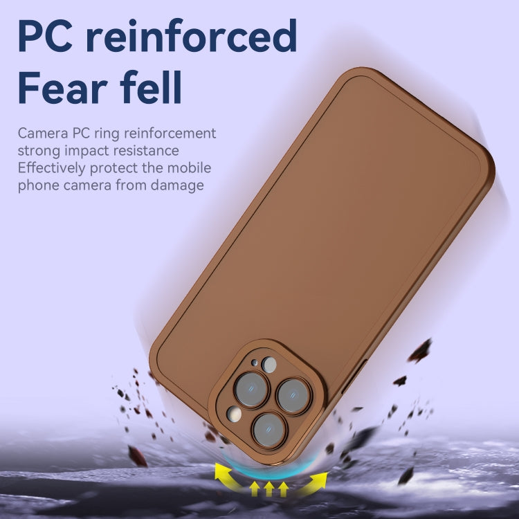 For iPhone 12 Pro Max Color-contrast PC + TPU Case