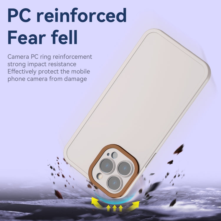 For iPhone 11 Color-contrast PC + TPU Case