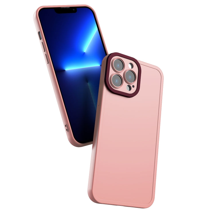 For iPhone 11 Pro Max Color-contrast PC + TPU Case