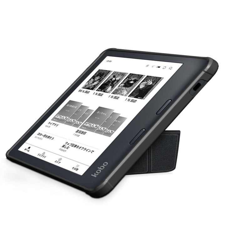 For KOBO Sage 2021 Multi-folding Leather Tablet Case