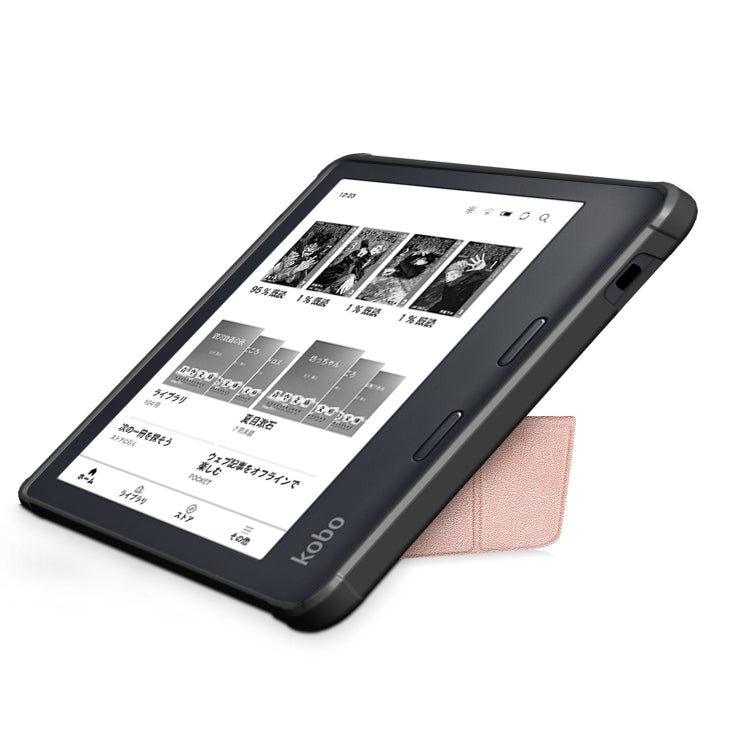 For KOBO Sage 2021 Multi-folding Leather Tablet Case