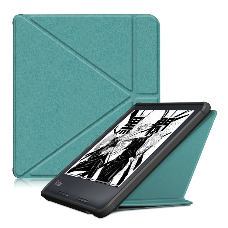 For KOBO Sage 2021 Multi-folding Leather Tablet Case