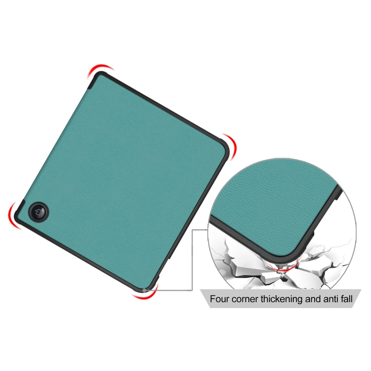 For KOBO Sage 2021 Multi-folding Leather Tablet Case