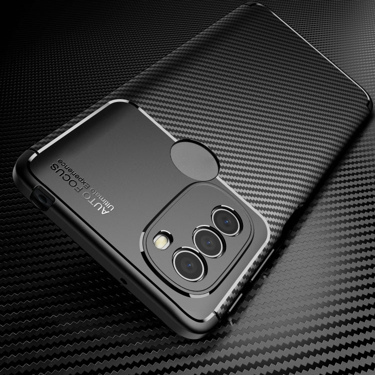 For Motorola Moto G31 US Version Carbon Fiber Texture TPU Phone Case