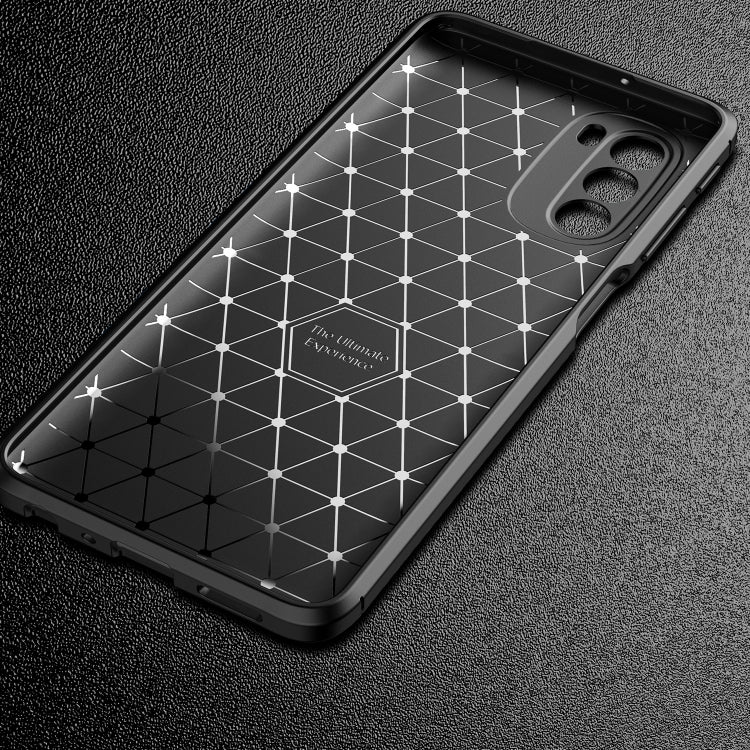 For Motorola Moto G51 Carbon Fiber Texture TPU Phone Case