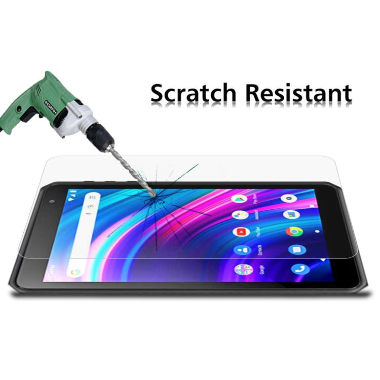 9H 2.5D Explosion-proof Tempered Tablet Glass Film For BLU M8L