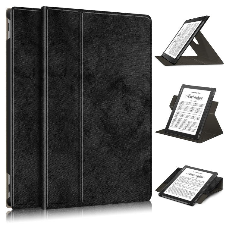 For Realme PocketBook PB970 360 Degrees Rotation Leather Tablet Case