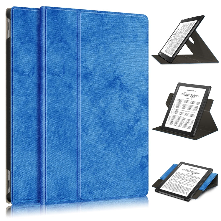 For Realme PocketBook PB970 360 Degrees Rotation Leather Tablet Case