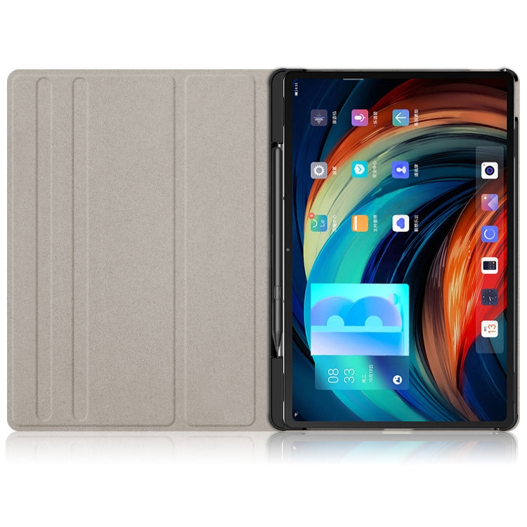 For Lenovo Tab P12 Pro 360 Degrees Rotation Leather Tablet Case