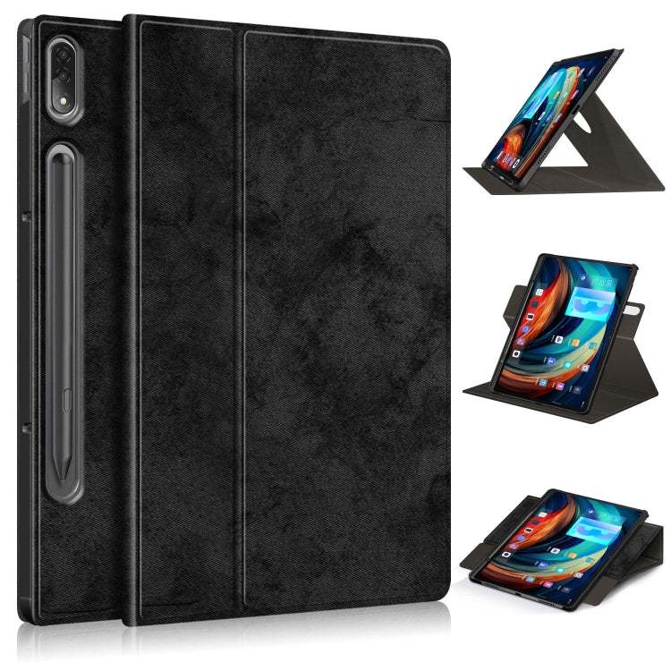 For Lenovo Tab P12 Pro 360 Degrees Rotation Leather Tablet Case
