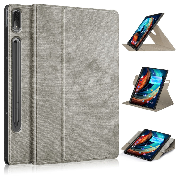 For Lenovo Tab P12 Pro 360 Degrees Rotation Leather Tablet Case