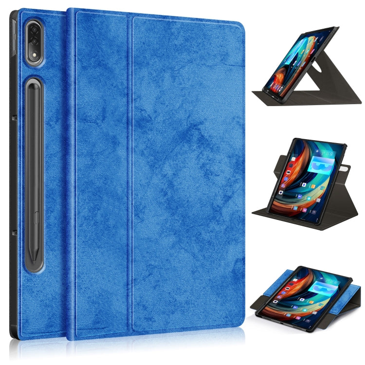 For Lenovo Tab P12 Pro 360 Degrees Rotation Leather Tablet Case