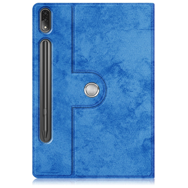 For Lenovo Tab P12 Pro 360 Degrees Rotation Leather Tablet Case
