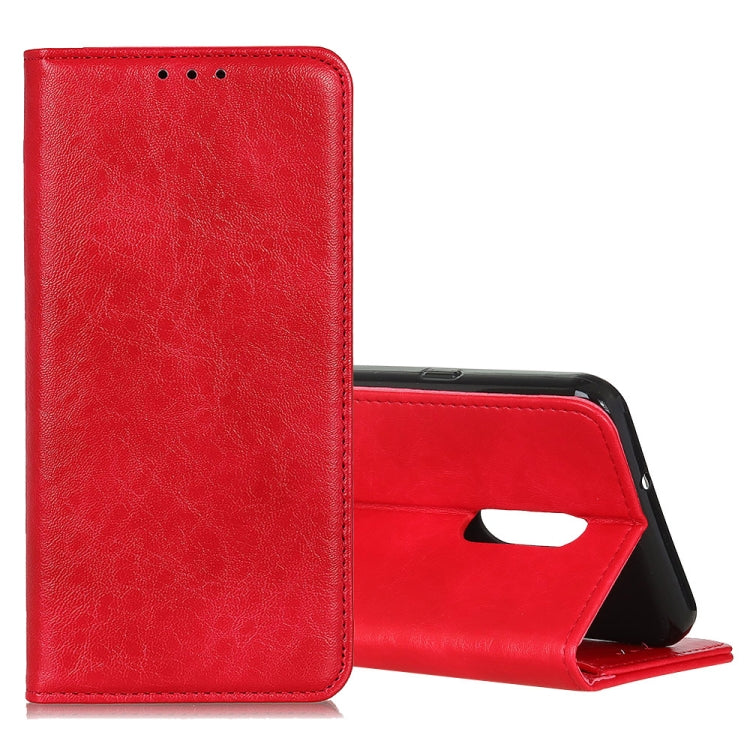 For Xiaomi Redmi K30 Magnetic Retro Crazy Horse Texture Horizontal Flip Leather Case with Holder & Card Slots