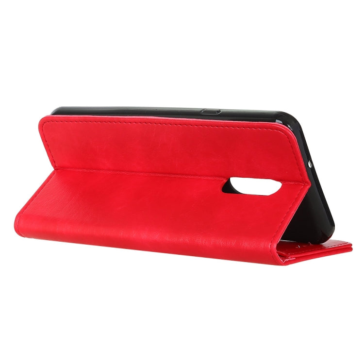 For Xiaomi Redmi K30 Magnetic Retro Crazy Horse Texture Horizontal Flip Leather Case with Holder & Card Slots