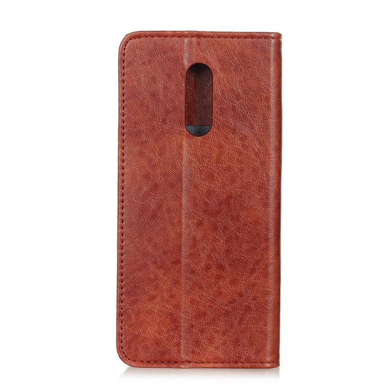 For Xiaomi Redmi K30 Magnetic Retro Crazy Horse Texture Horizontal Flip Leather Case with Holder & Card Slots