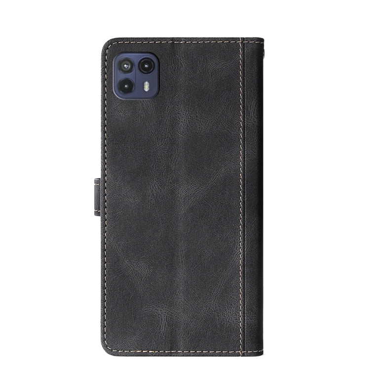 For Motorola Moto G50 5G Stitching Skin Feel Magnetic Buckle PU Leather Phone Case