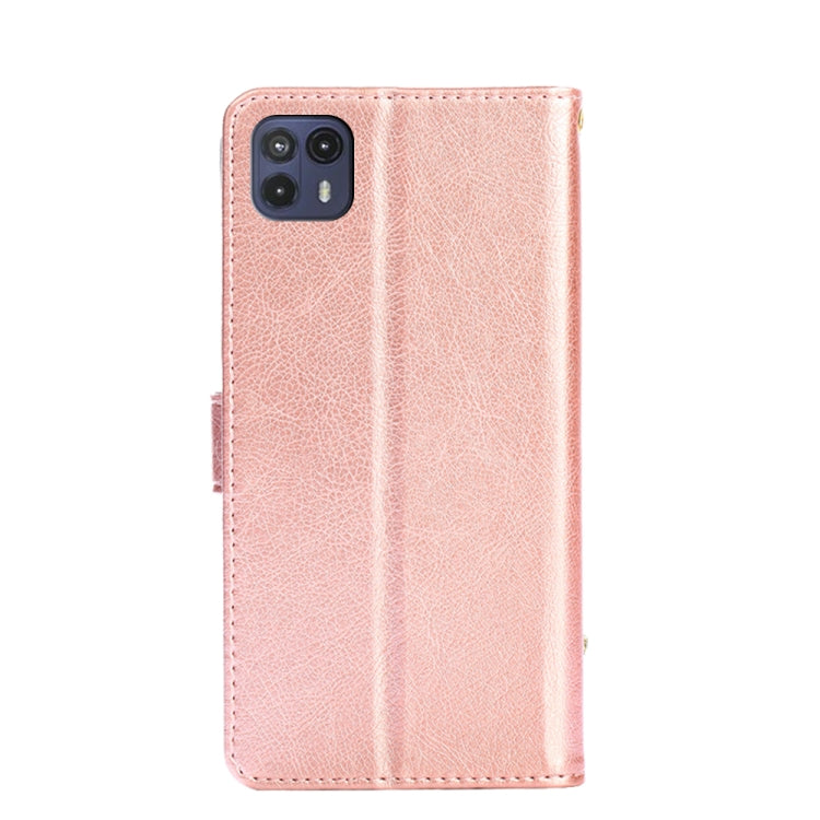 For Motorola Moto G50 5G Zipper Bag Leather Phone Case
