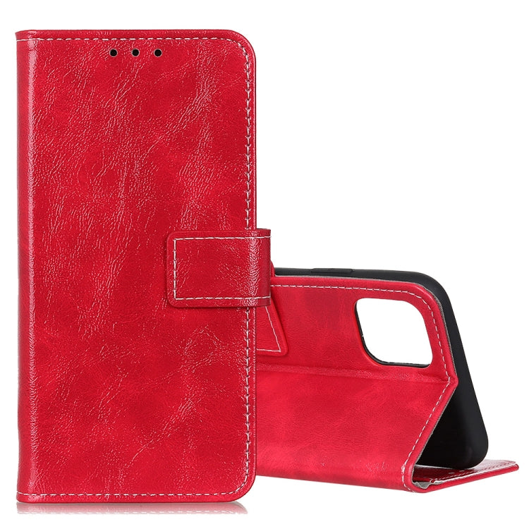 For Galaxy Note10 Lite / A81 Retro Crazy Horse Texture Horizontal Flip Leather Case with Holder & Card Slots & Photo Frame & Wallet