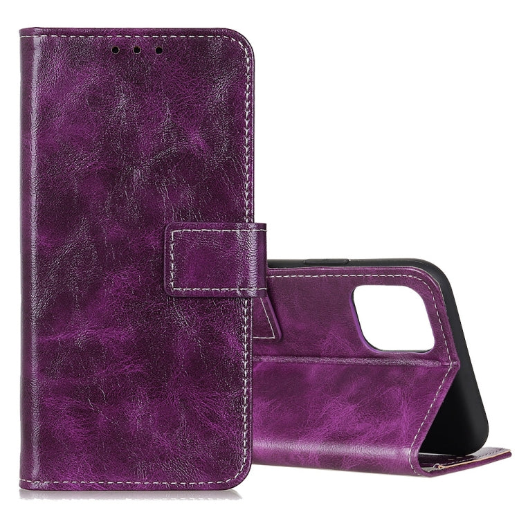 For Galaxy S10 Lite / A91 Retro Crazy Horse Texture Horizontal Flip Leather Case with Holder & Card Slots & Photo Frame & Wallet