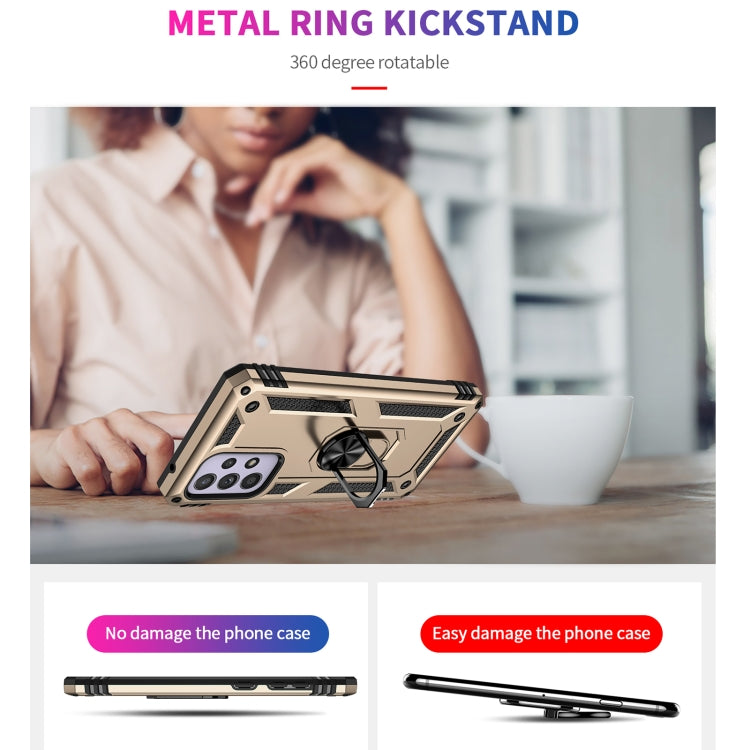 For Samsung Galaxy A33 5G Shockproof TPU + PC Phone Case