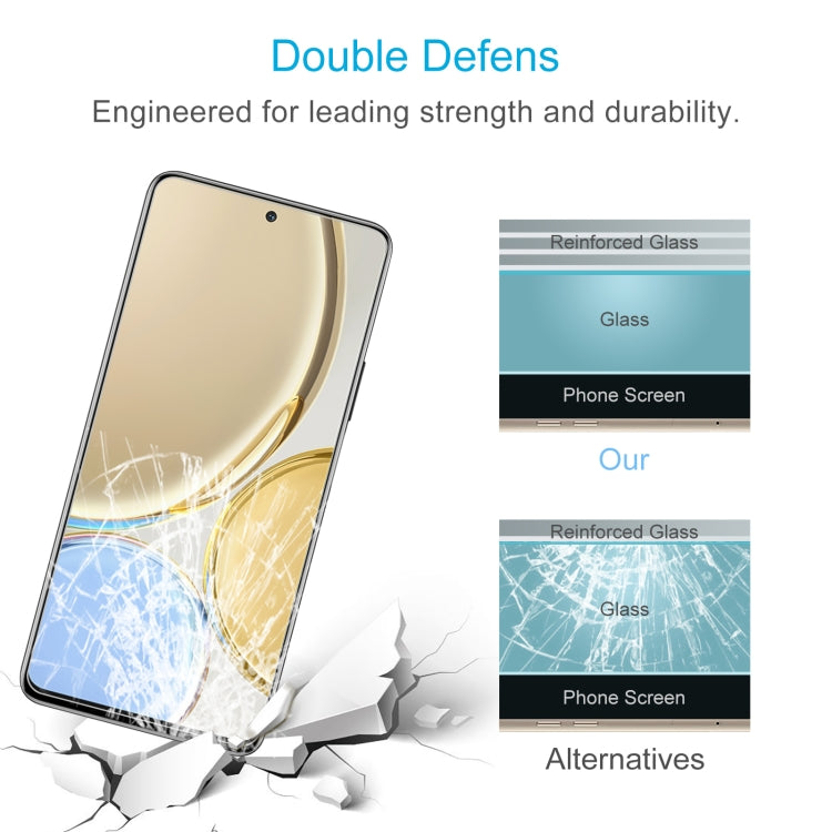 10 PCS 0.26mm 9H 2.5D Tempered Glass Film For Honor X30 5G