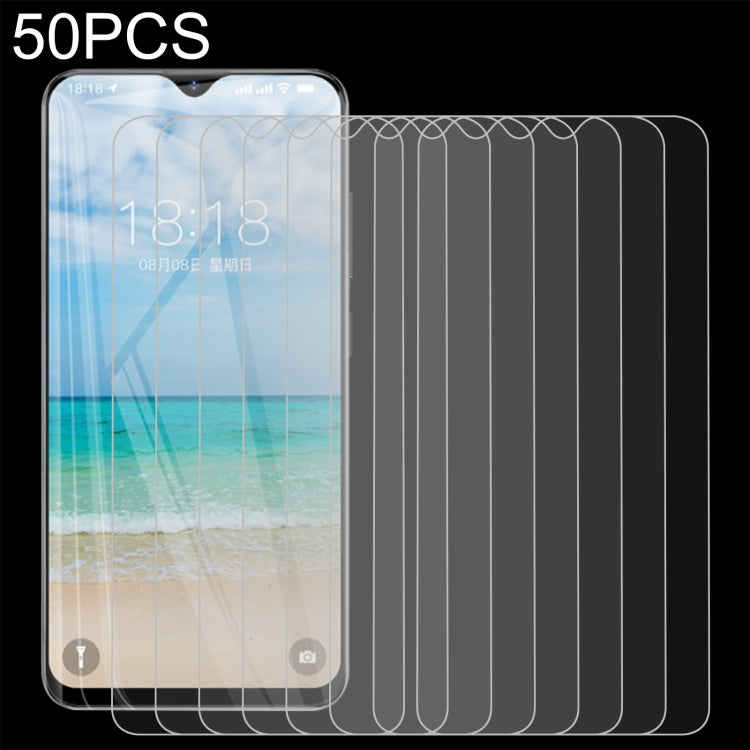 50 PCS 0.26mm 9H 2.5D Tempered Glass Film For Philips PH2