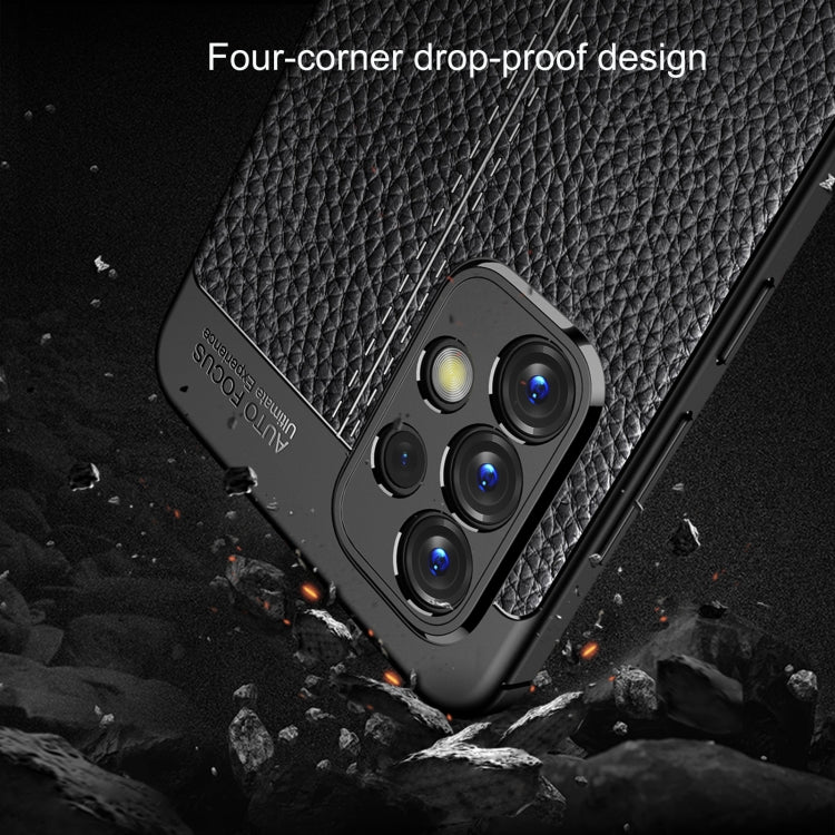 For Samsung Galaxy A73 5G Litchi Texture TPU Shockproof Phone Case