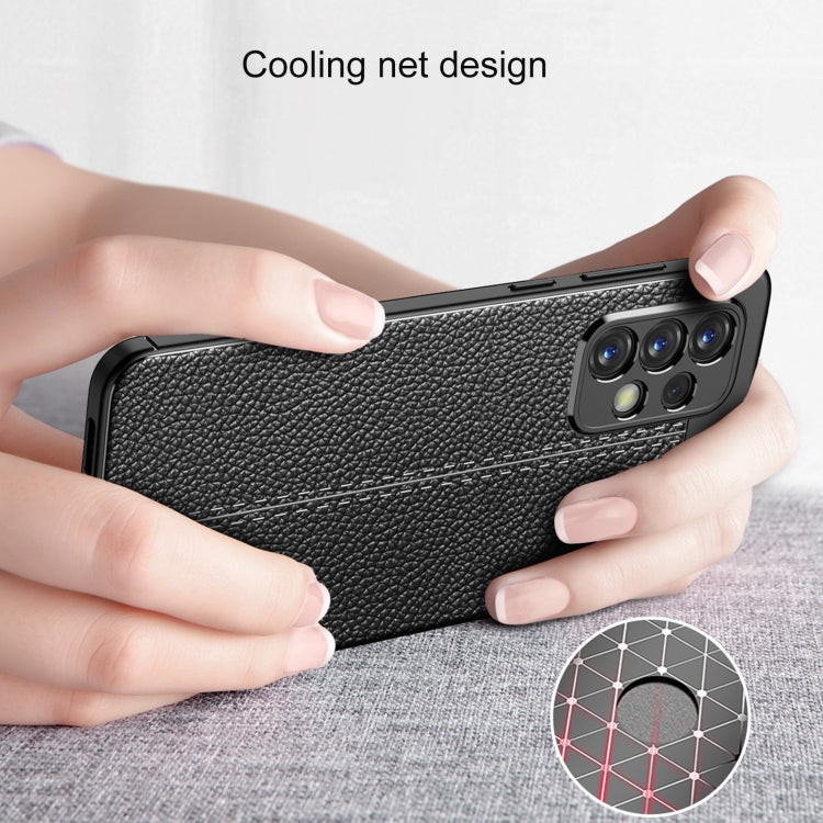 For Samsung Galaxy A73 5G Litchi Texture TPU Shockproof Phone Case