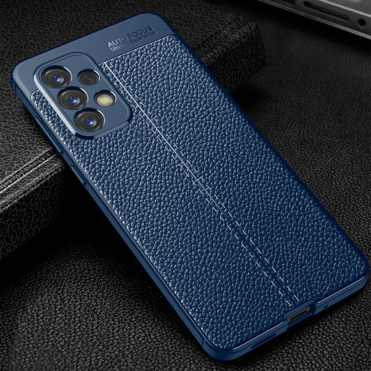 For Samsung Galaxy A73 5G Litchi Texture TPU Shockproof Phone Case