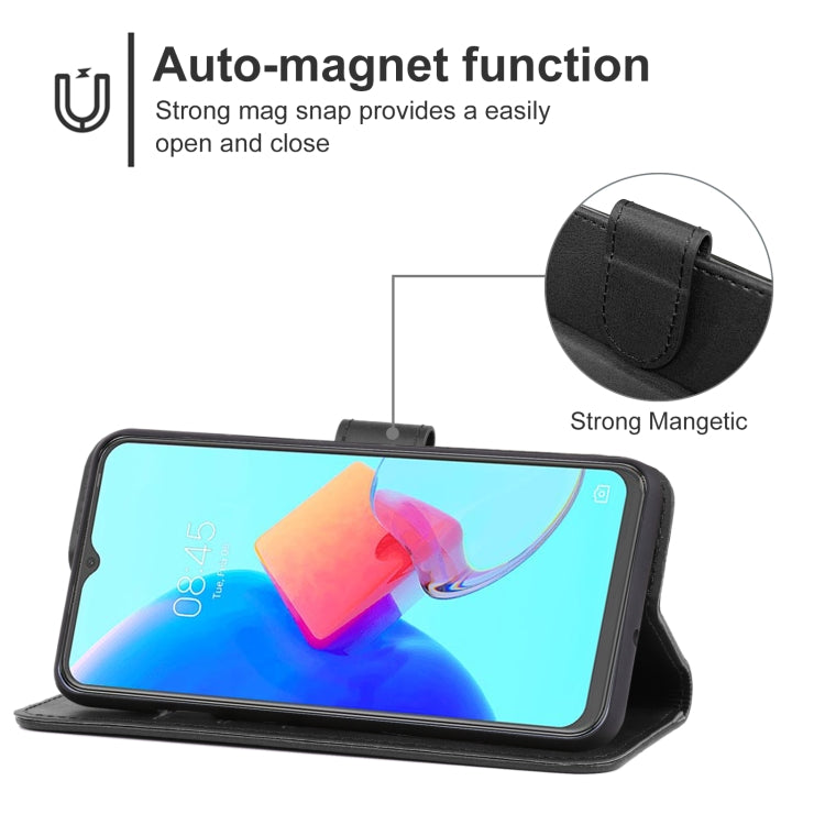 Leather Phone Case For Tecno Spark 8P