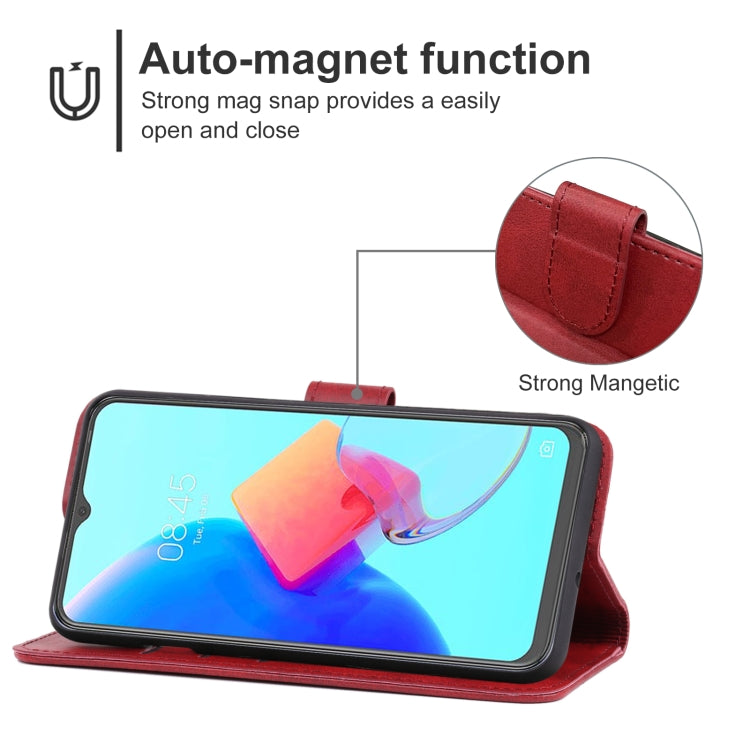 Leather Phone Case For Tecno Spark 8P