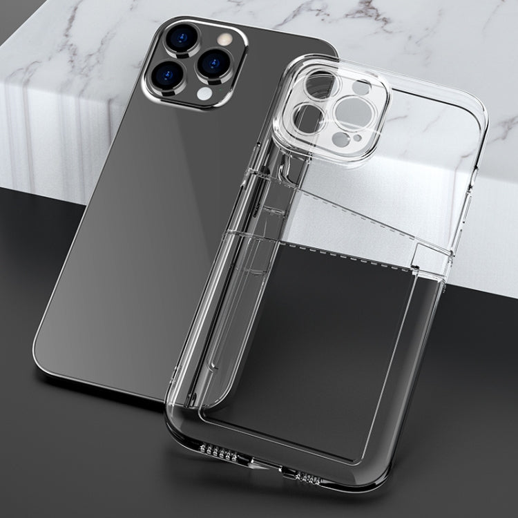 For iPhone 13 Dual Card TPU Phone Case(Transparent)