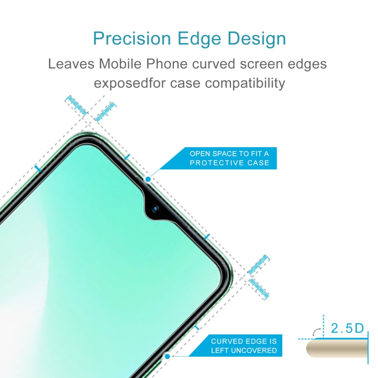 0.26mm 9H 2.5D Tempered Glass Film For Infinix Hot 11 Play