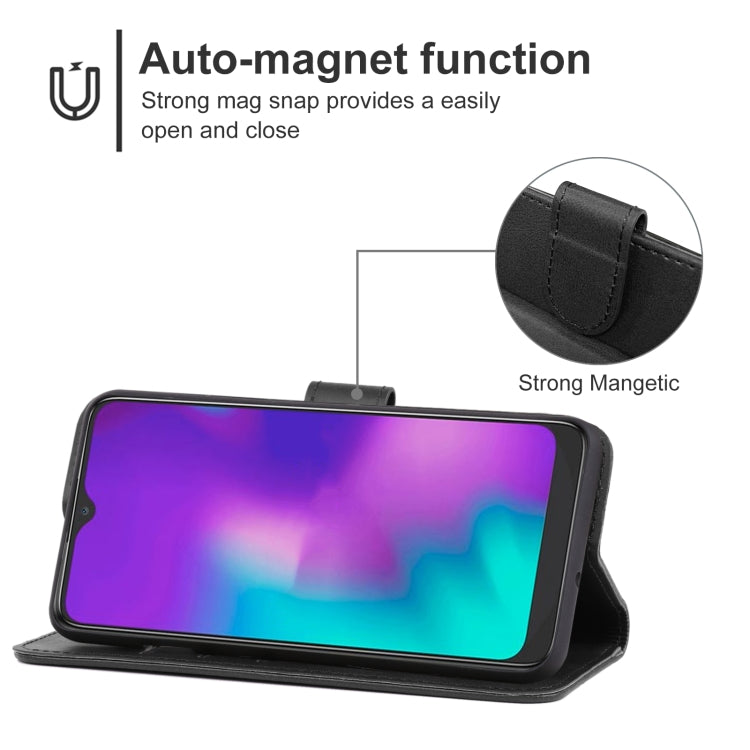 Leather Phone Case For TCL T Pro