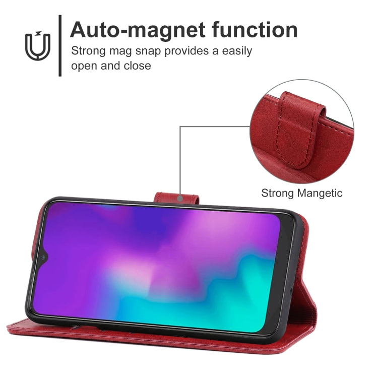 Leather Phone Case For TCL T Pro