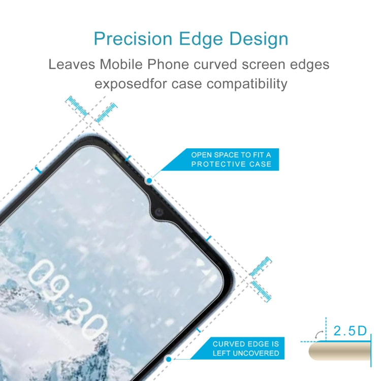50 PCS 0.26mm 9H 2.5D Tempered Glass Film For Tecno POP 5 LTE