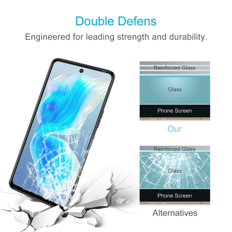 50 PCS 0.26mm 9H 2.5D Tempered Glass Film For Tecno Camon 18