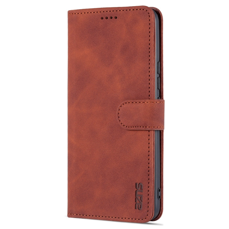 For vivo S10e / V23e AZNS Skin Feel Calf Texture Horizontal Flip Leather Phone Case