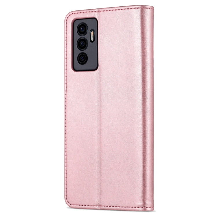 For vivo S10e / V23e AZNS Skin Feel Calf Texture Horizontal Flip Leather Phone Case